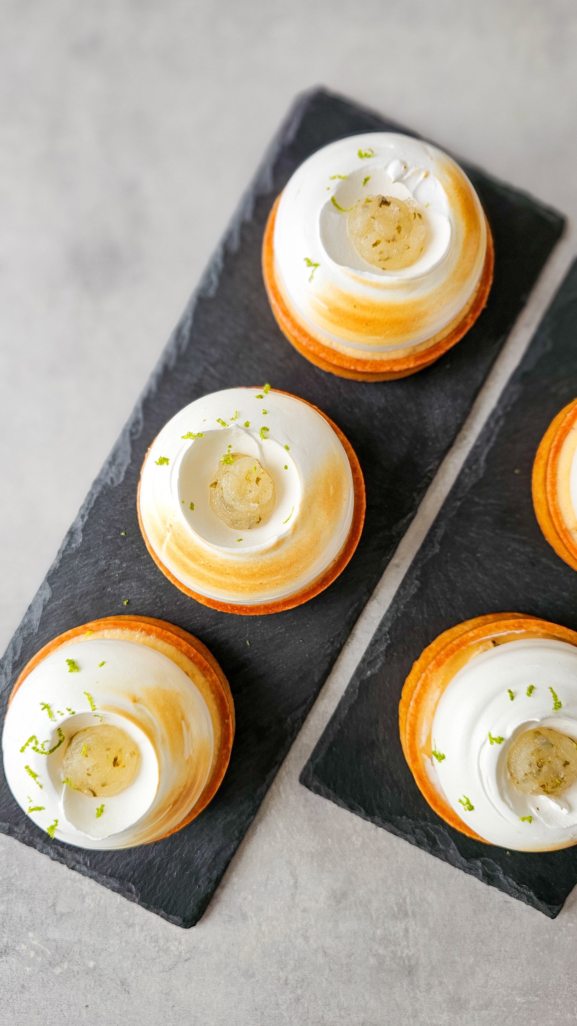 Tartlet limona - bela čokolada