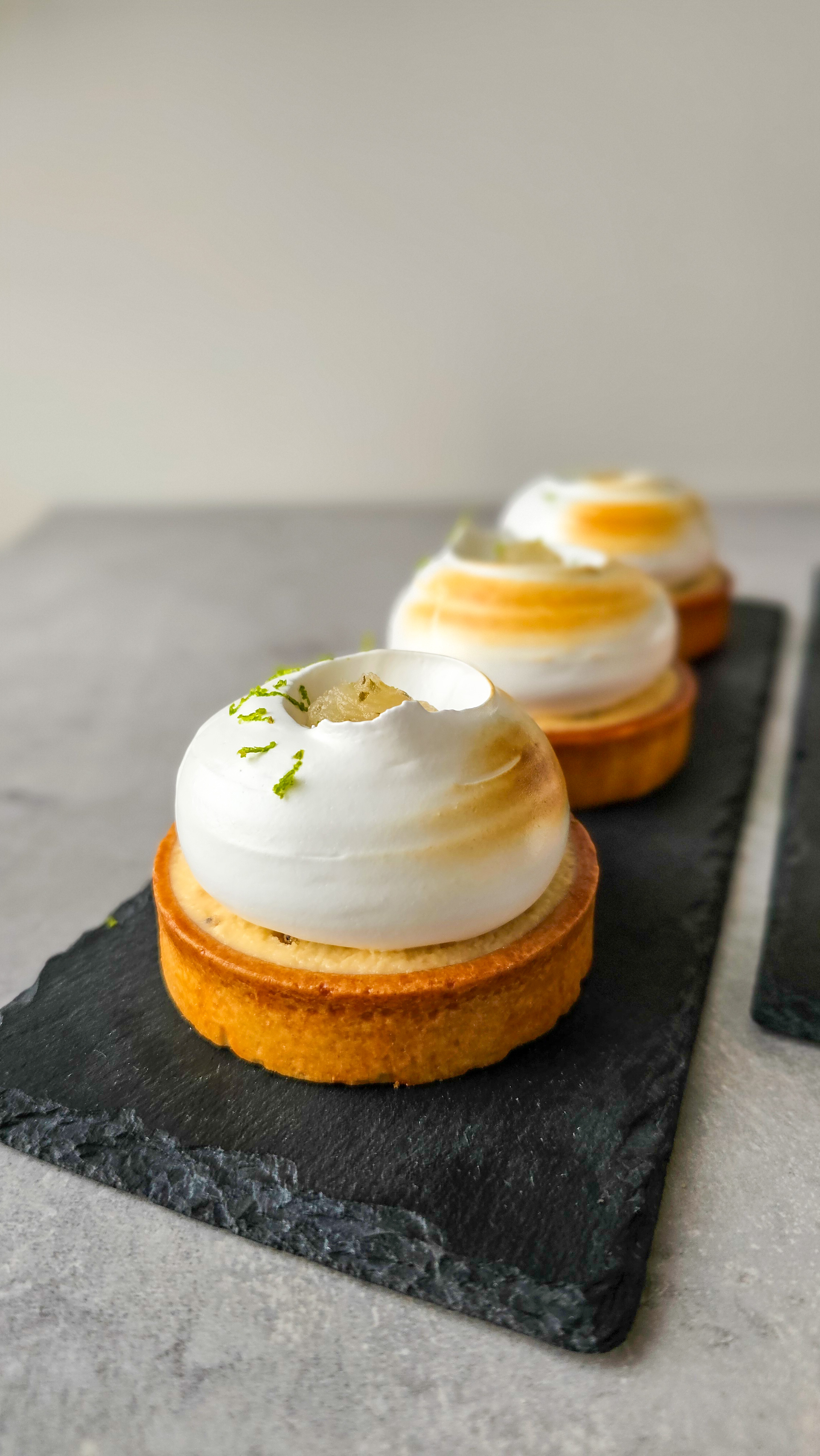 Tartlet limona - bela čokolada