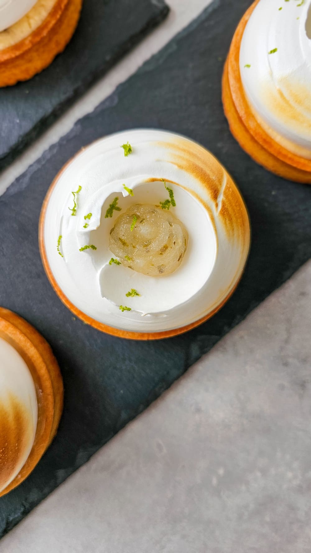 Tartlet limona - bela čokolada