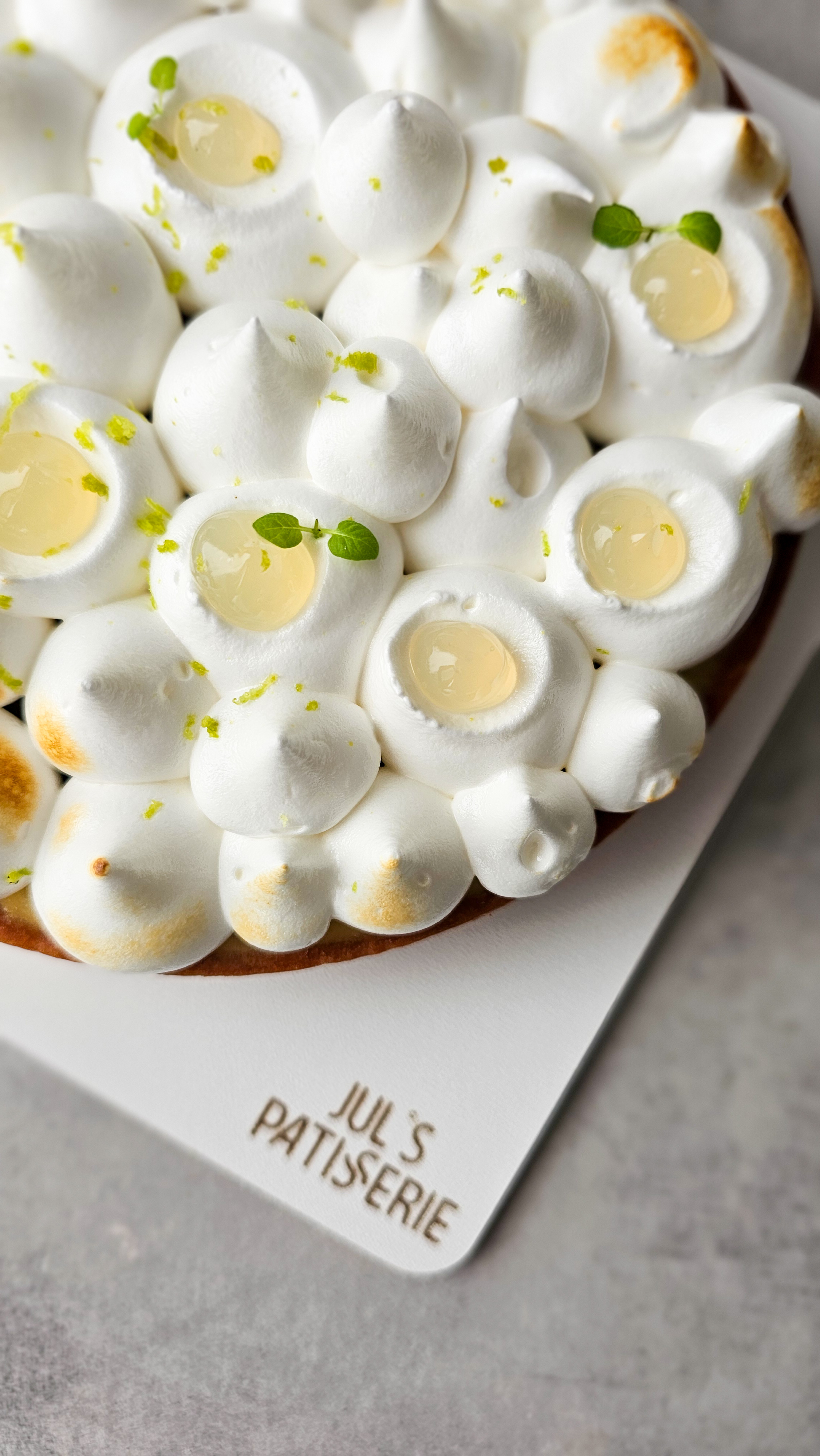 Tart limona - bela čokolada XXL