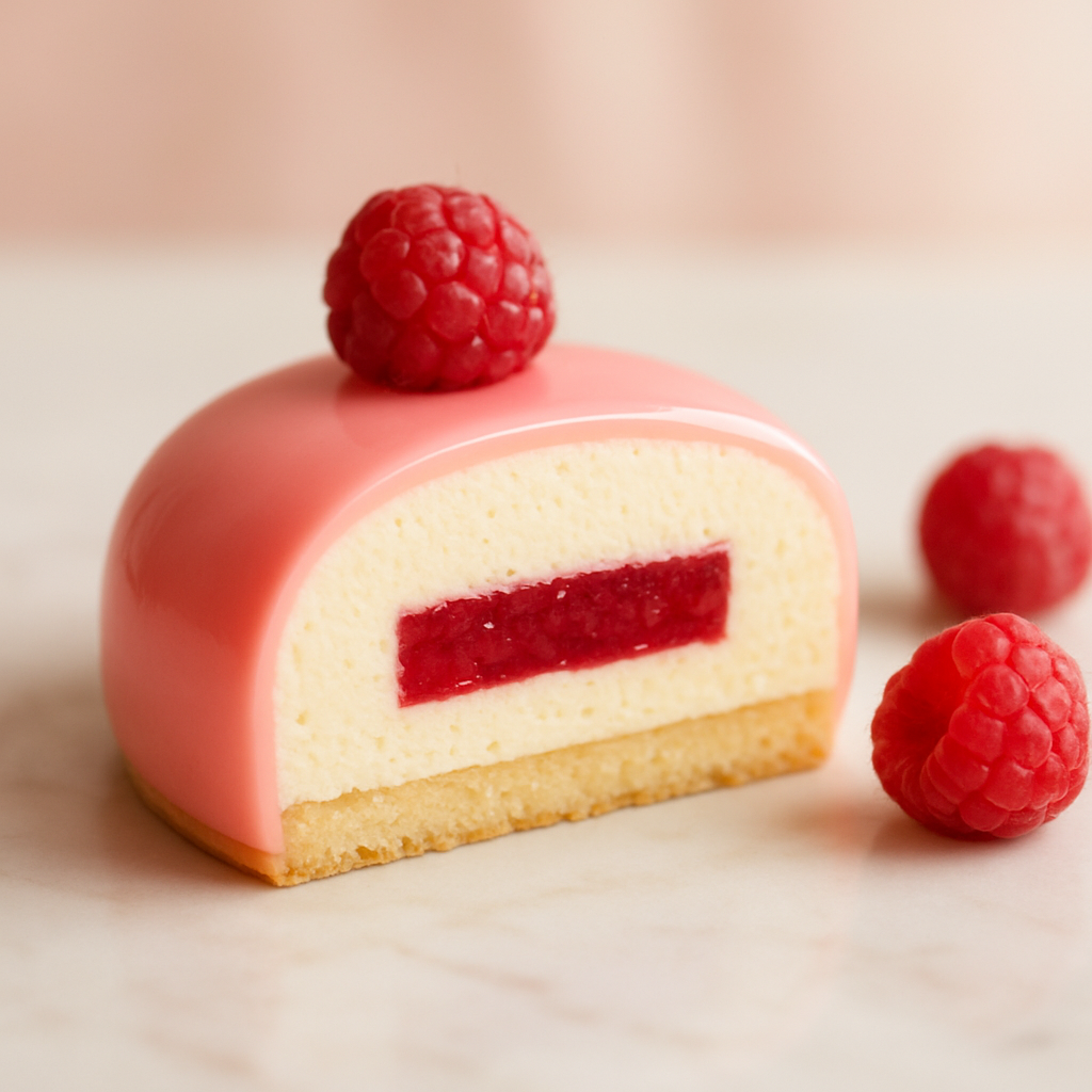 Malinov entremet