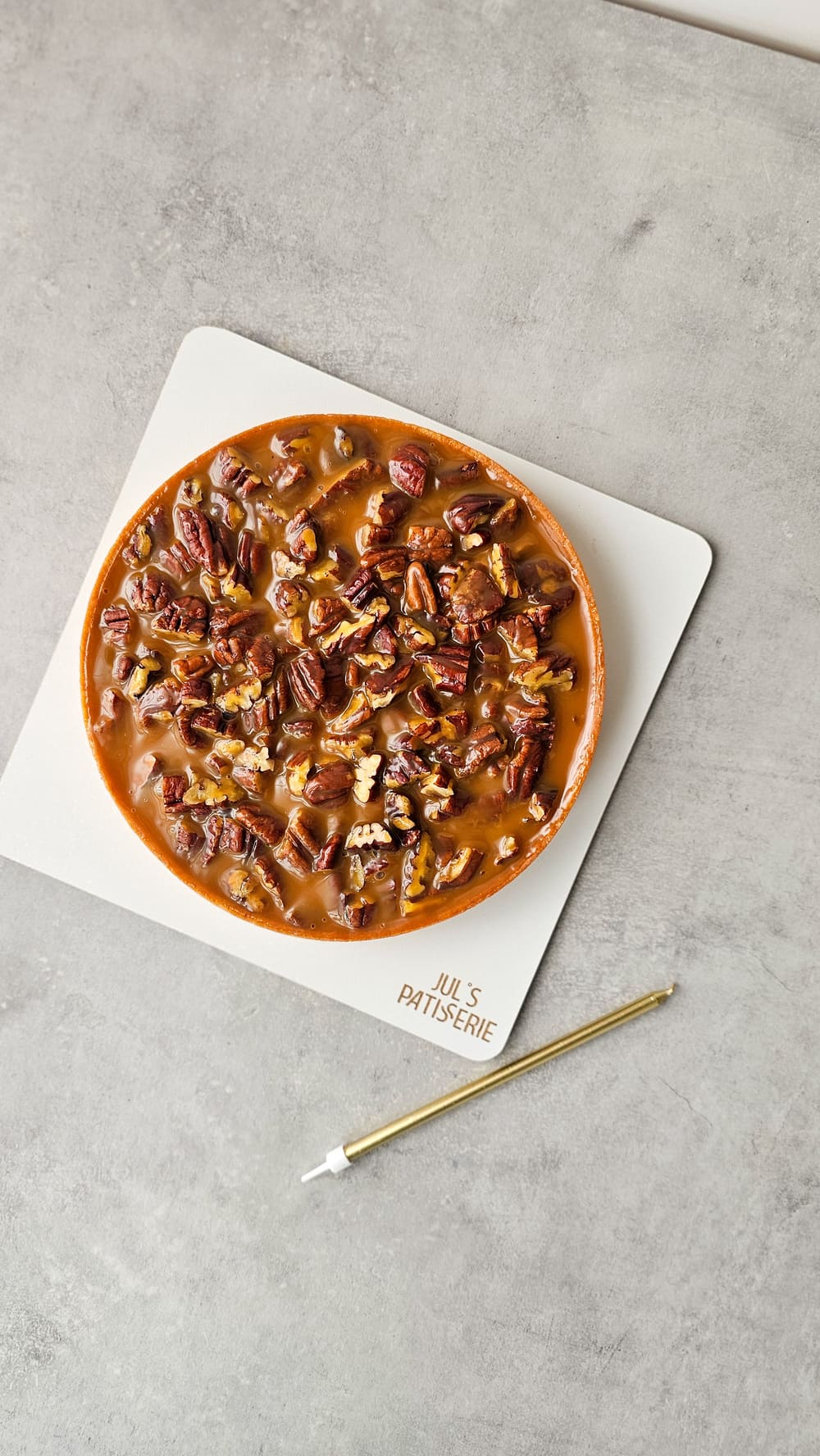 Tart karamela-pekan XXL
